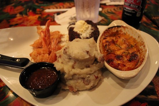Rainforest Cafe signature dishes Jungle Steak & Shrimp
Korean Fried Chicken Lettuce Wraps
Poppin' Shrimp